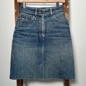 Vintage Y2K Viceroy Fit & Flare Denim Skirt